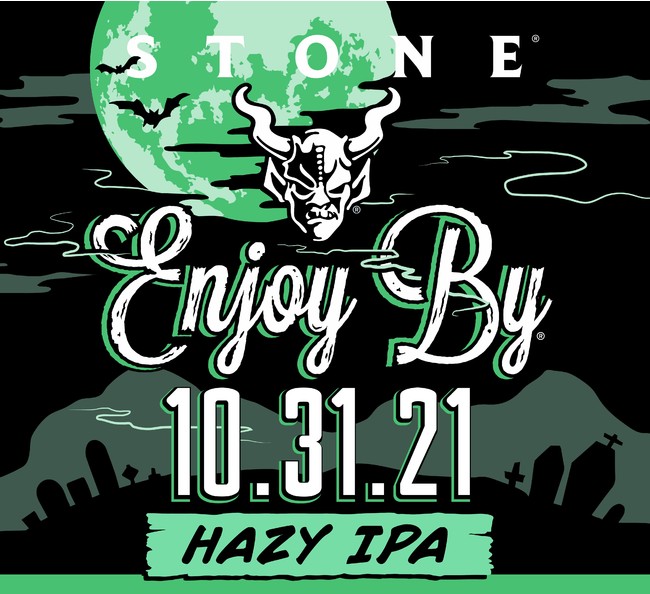 「新鮮さの限界」に挑戦したクラフトビールの超人気シリーズ『Stone Enjoy By 10.31.21 Hazy IPA』 を9月30日(木)より全国発売