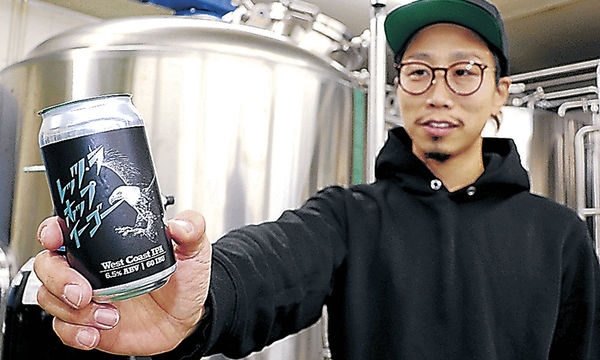 醸造所を開業する酒尾さん＝金沢市無量寺２丁目