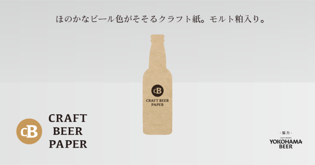 モルト粕活用のクラフト紙「クラフトビールペーパー」、新たにギフトボックスを2022年2月中旬より販売開始