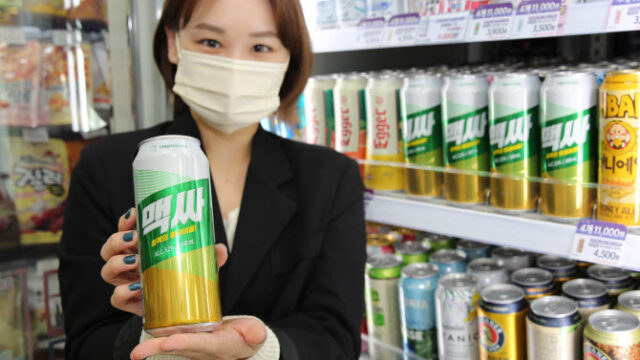韓国GS25、ビールとサイダーを混ぜた「メッサ」を販売（画像提供：wowkorea）