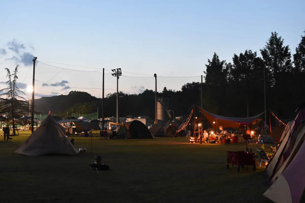 過去のキャンプイベントの様子