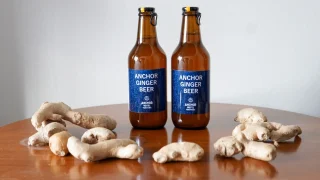 一般流通外の親生姜で作るクラフトビール「ANCHOR GINGER BEER」