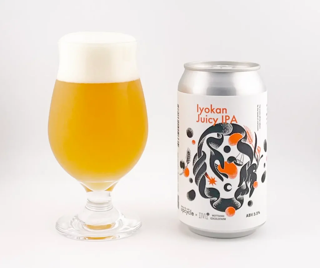 伊予柑×パンのミミで生まれたサステナブルIPAアップサイクル第2弾「Iyokan Juicy IPA」7月29日発売！