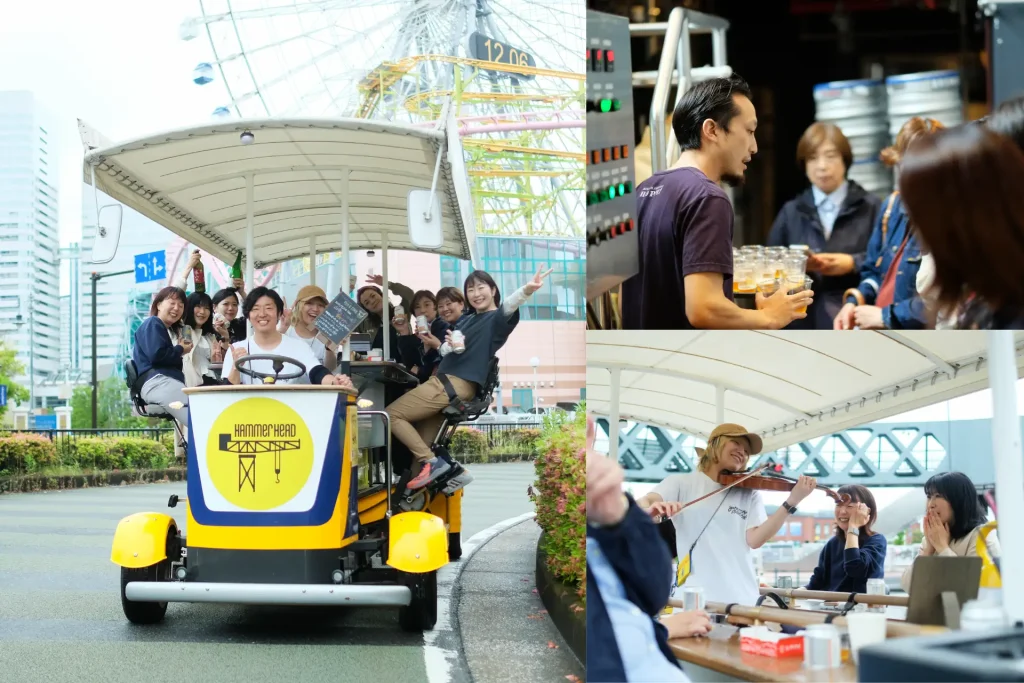 クラフトビールの街・横浜を駆け抜ける「横浜ビアバイク」2025秋冬ツアー始動！崎陽軒シウマイ付きやホテルコラボなど特別企画が続々登場