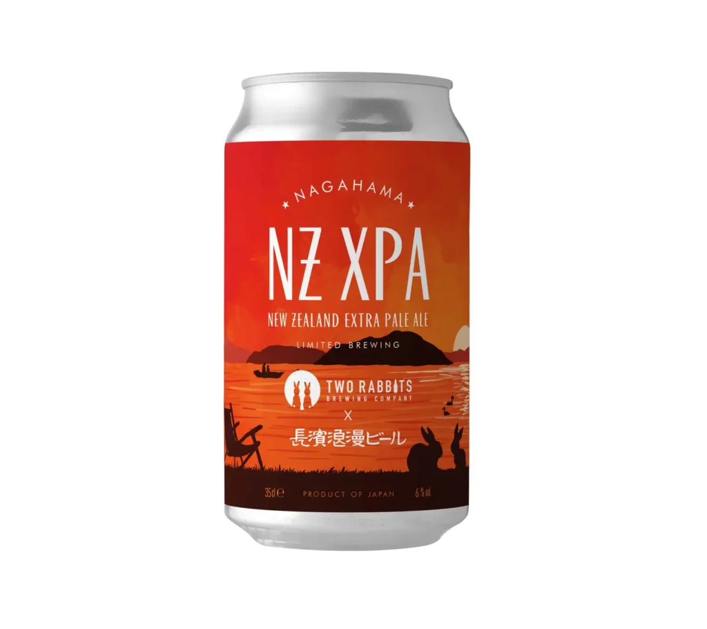 長濱浪漫ビール×Two Rabbits Brewing初コラボ！『NAGAHAMA NZ XPA』発売｜滋賀クラフトの新しい挑戦