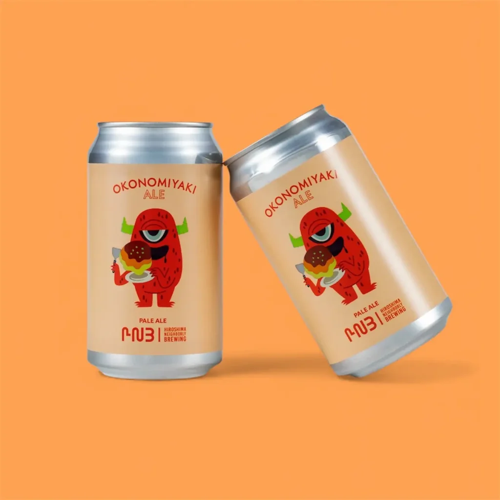 『HIROSHIMA NEIGHBORLY BREWING』が『オタフクソース』とコラボしたクラフトビール『OKONOMIYAKI ALE（お好み焼エール）』をリリース！