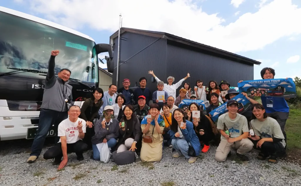 ファンクラブ待望のバスツアー初開催！　北海道クラフトビールファンクラブ「HOCRABI」