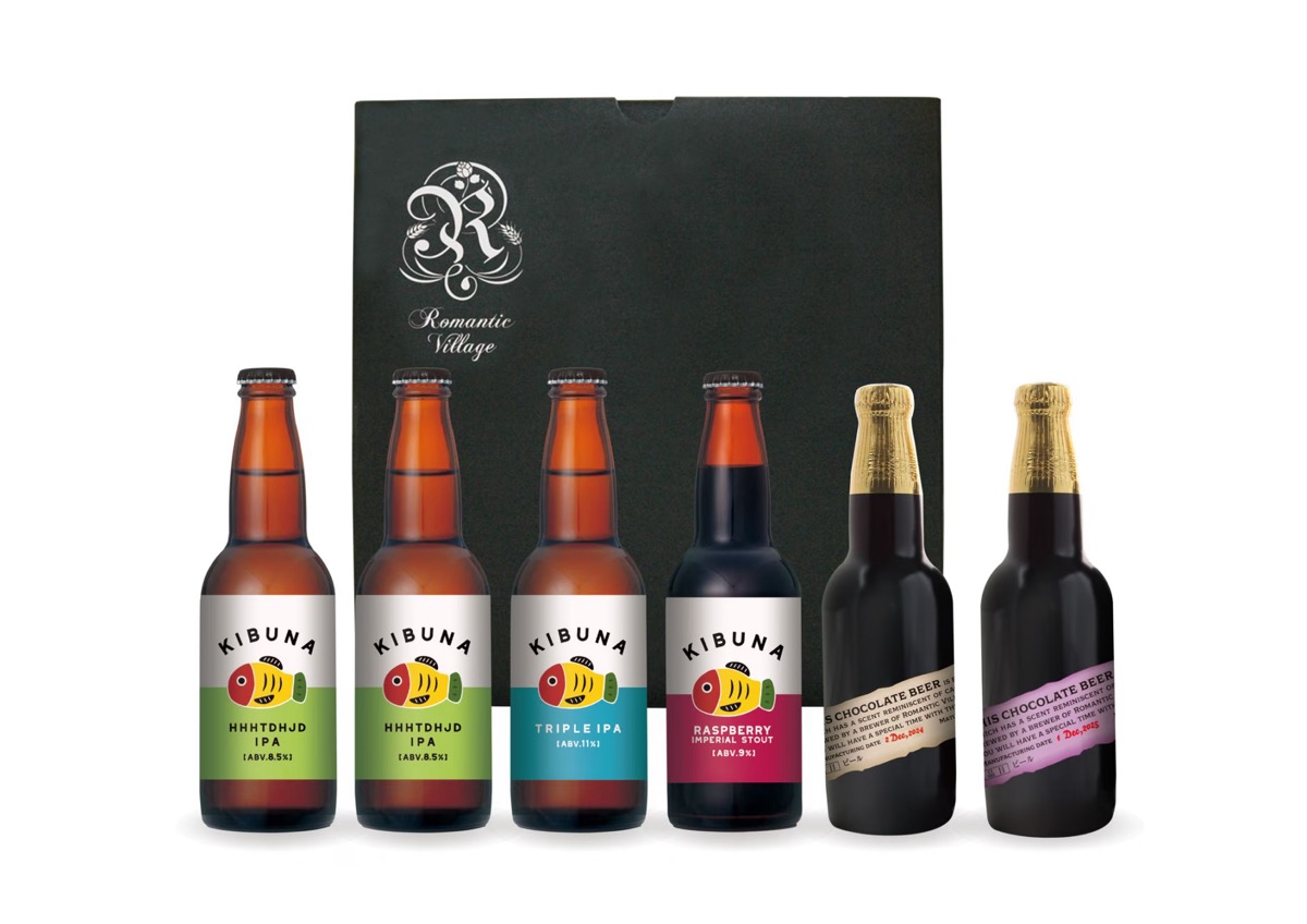 ろまんちっく村ブルワリー「冬のハイアルコール6本セット」発売｜平均Alc.約10％の限定飲み比べ