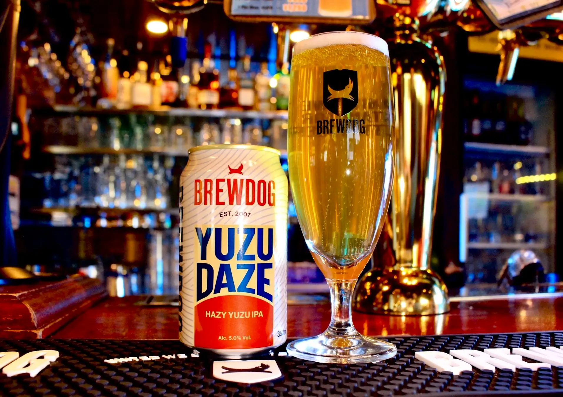英国№1クラフトビールブランドBREWDOGから、国産柚子が香るビール、「YUZU DAZE（ユズ・デイズ）」が新発売！