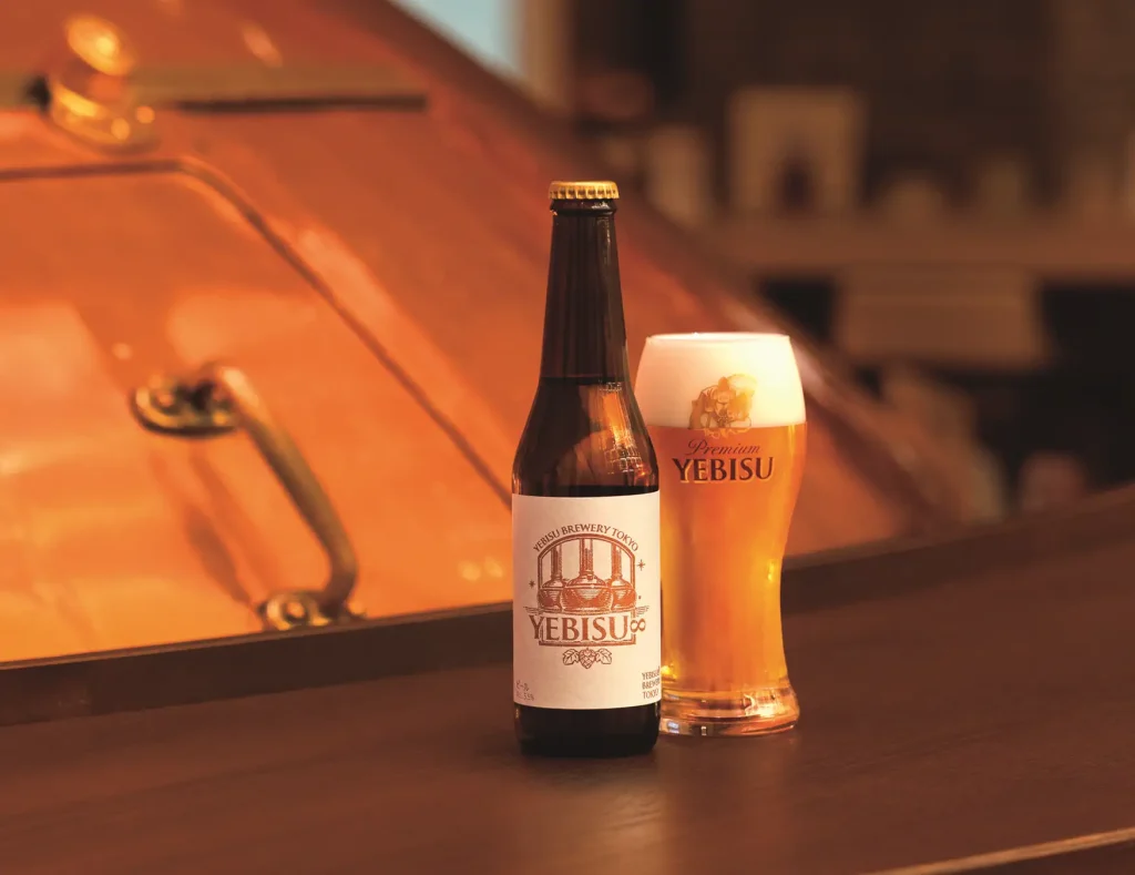 2周年を迎えるYEBISU BREWERY TOKYOで フラッグシップビール「ヱビス∞(インフィニティ)」瓶 4月4日(土)から通年発売開始
