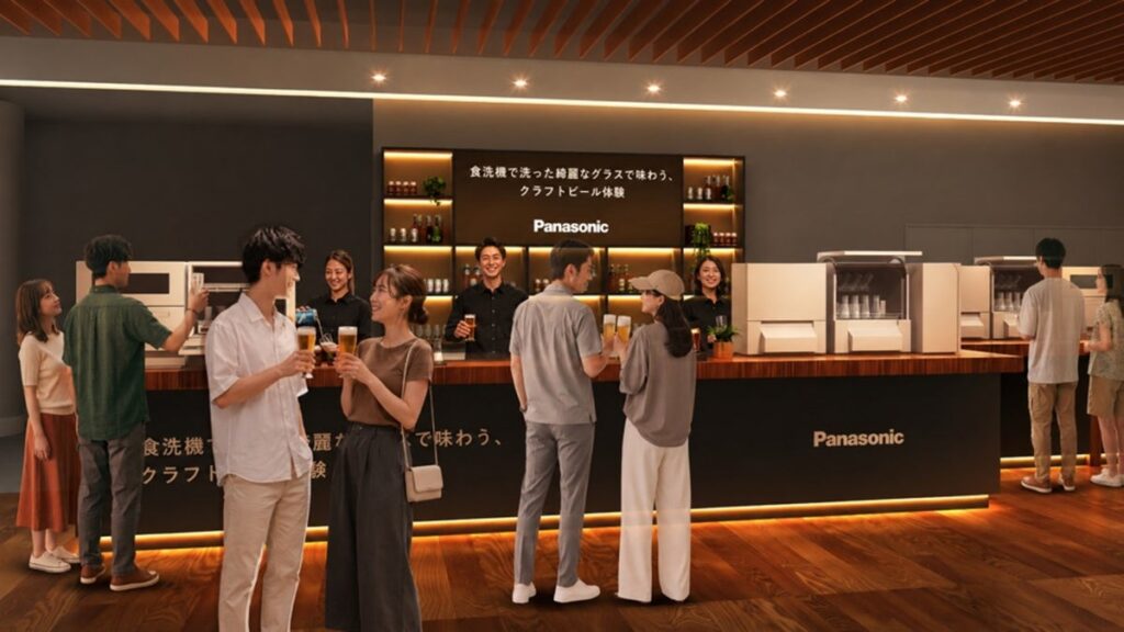 食洗機で洗った綺麗なグラスで味わうクラフトビール体験