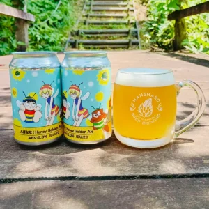 園内産完熟台湾バナナと東伊豆町産みかん蜂蜜を使用　 柴田亜美氏『PAPUWA』とのコラボビール 「んばなな！Honey Golden Ale」を8月2日より数量限定発売